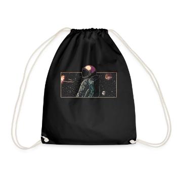 Astronaut - Sac de sport léger - noir - Devant