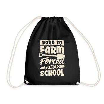 Future Farmer Farmer Gift - Drawstring Bag - black - Front