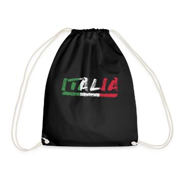 Maillot de l’Italie Football 2021 - Sac de sport léger - noir - Devant