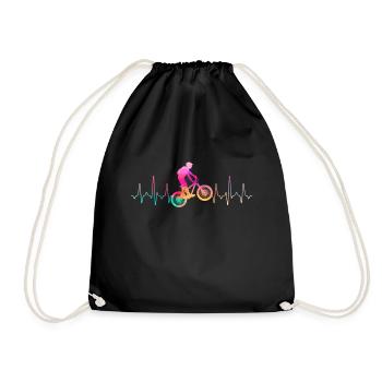 MTB Heartbeat - Sac de sport léger - noir - Devant