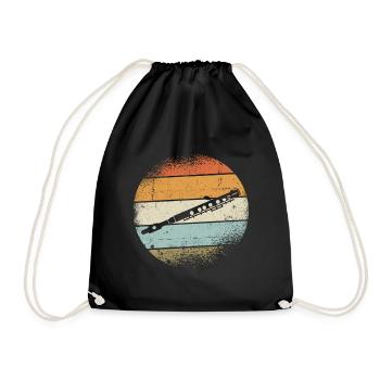 oboe - Drawstring Bag - black - Front