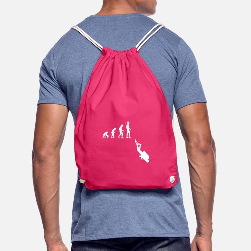 Diving Evolution | People Development Idea Drawstring Bag