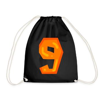 9 - Sac de sport léger - noir - Devant
