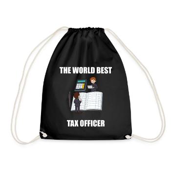 Comptable Inspecteur des impôts The World Best Tax Officer - Sac de sport léger - noir - Devant