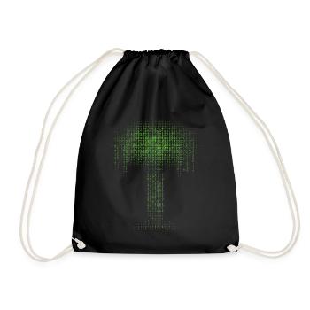 Programmeur d’arborescence binaire - Sac de sport léger - noir - Devant