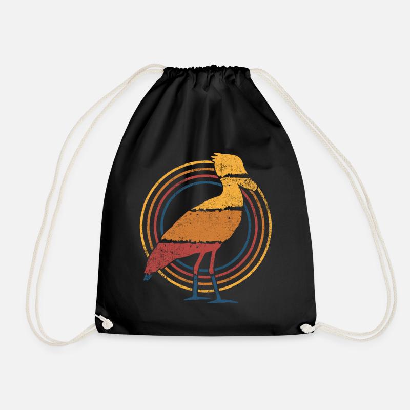 Schuhschnabel Vintage - Turnbeutel - Schwarz