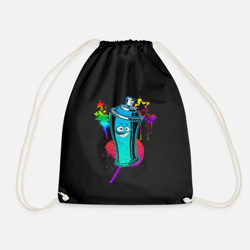 Graffiti - Sac de sport léger - noir