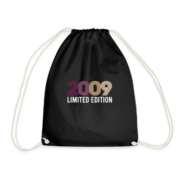 Vintage Limited Edition 2009 anniversaire de naissance - Sac de sport léger - noir - Devant