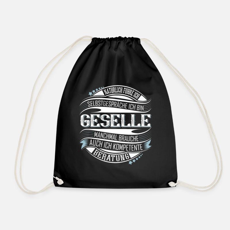Geselle - Turnbeutel - Schwarz