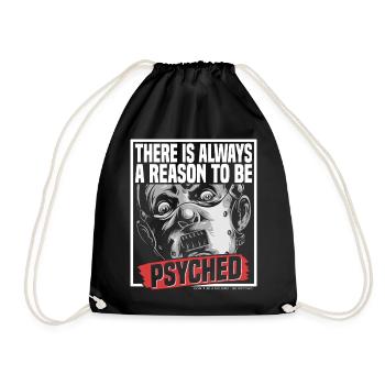 Be Psycho - Drawstring Bag - black - Front