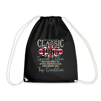 Pas vieux, Mais l’Union Britannique Classique Jack, - Sac de sport léger - noir - Devant