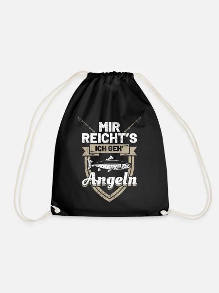 Angler - Turnbeutel - Schwarz