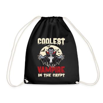 Coolest Vampires in the Crypt - Drawstring Bag - black - Front