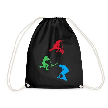 Scooter Freestyle Stuntscooter Scooter Fahrer - Sac de sport léger - noir - Devant