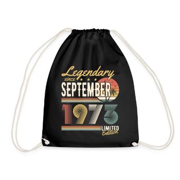 Legendary since September 1973 Limited Edition - Sac de sport léger - noir - Devant