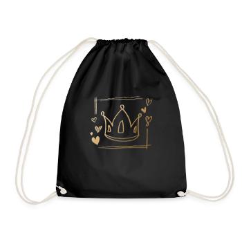 Couronne Lineart - Sac de sport léger - noir - Devant
