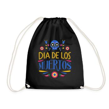 Dia de los Muertos - Turnbeutel - Schwarz - Vorne