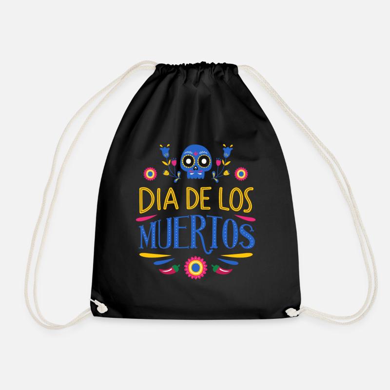 Dia de los Muertos - Turnbeutel - Schwarz