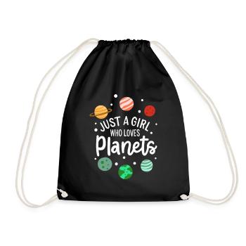 Voyage spatial des astronautes - Sac de sport léger - noir - Devant