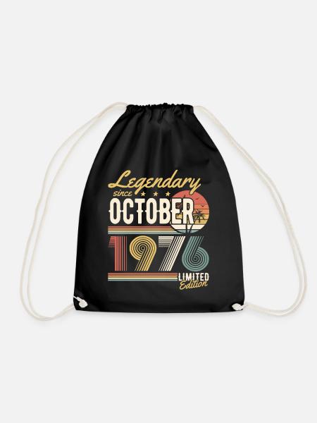 Legendary since October 1976 Limited Edition - Turnbeutel - Schwarz