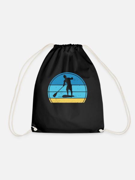 SUP paddleboarding Stand Up Paddle Herren sup - Turnbeutel - Schwarz