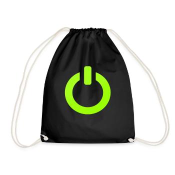 Mode Gamer sur le jeu vidéo Gamer Butten - Sac de sport léger - noir - Devant