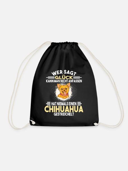 Chihuahua Züchter Hunde Chihuahua - Turnbeutel - Schwarz