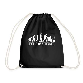 Tv Streaming Evolution Streamer Séries Internet - Sac de sport léger - noir - Devant