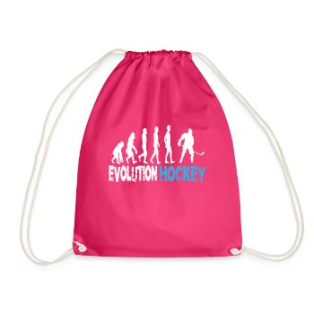 Evolution Hockey - Turnbeutel - Fuchsia - Vorne
