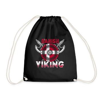 Vikings du Danemark - Sac de sport léger - noir - Devant