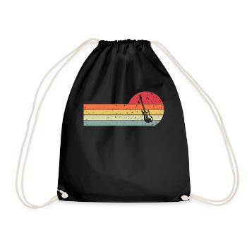 Guitare - Sac de sport léger - noir - Devant
