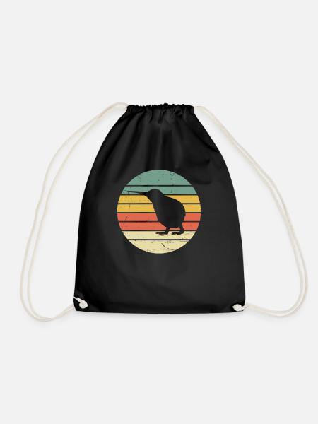 Kiwi Vogel - Sac de sport léger - noir