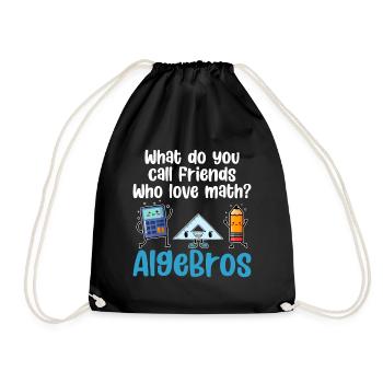 Professeur de mathématiques Nerd Mathématicien - Sac de sport léger - noir - Devant