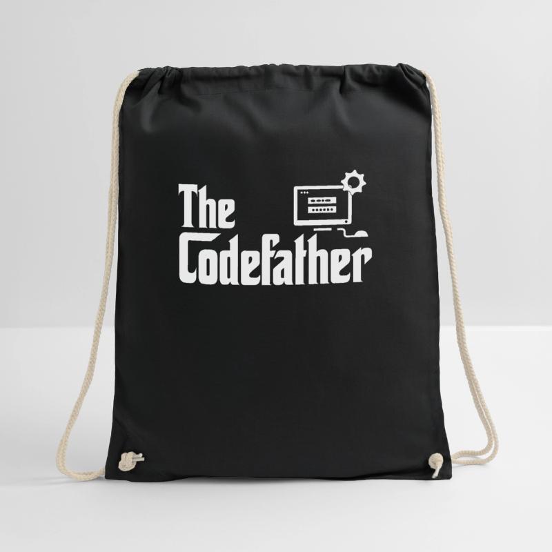 The Codefather Developer Coder Programmer Computer Turnbeutel