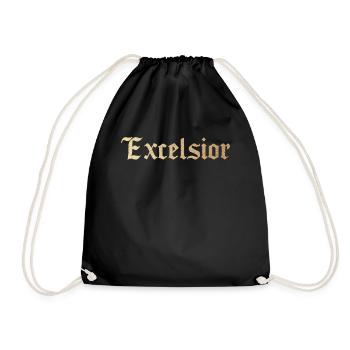 Excelsior - Turnbeutel - Schwarz - Vorne