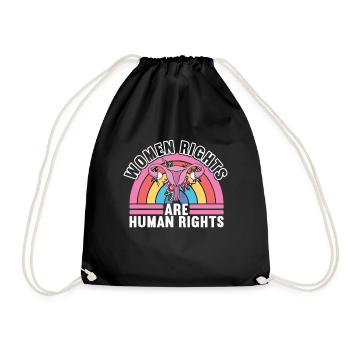 Cadeau d’émancipation du féminisme féministe - Sac de sport léger - noir - Devant