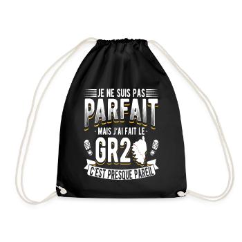 GR20 Corse Randonnée Randonneur Randonneuse Corse - Sac de sport léger - noir - Devant