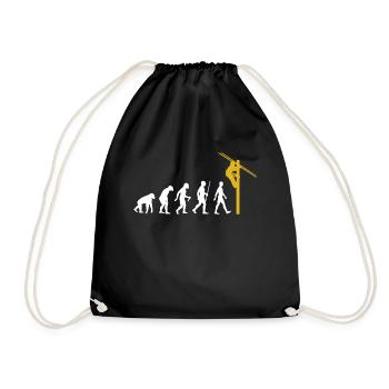 Overhead line fitter - Drawstring Bag - black - Front