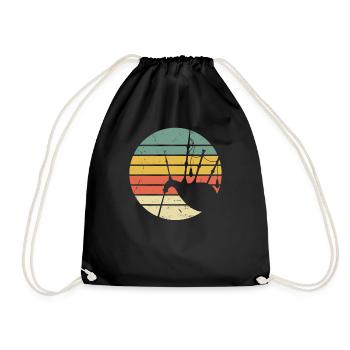 Bagpipes - Drawstring Bag - black - Front