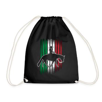 Pleasure Horse & Western Rider Western Riding - Drawstring Bag - black - Front