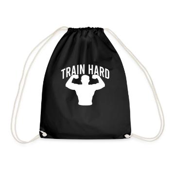Pumps Weight Training - Drawstring Bag - black - Front