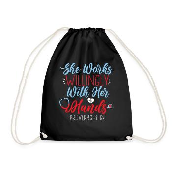 Bible d’assistant médical certifié - Sac de sport léger - noir - Devant