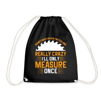 Menuisier menuisier - Sac de sport léger - noir - Devant