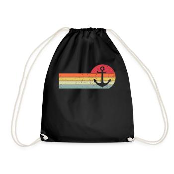 Ancre - Sac de sport léger - noir - Devant