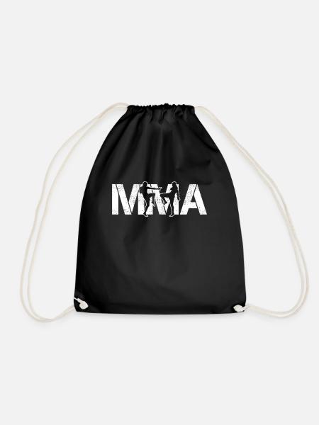 MMA - Turnbeutel - Schwarz
