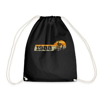 Quad-Biker né en 1988 Anniversaire 4x4 Quad-Bike - Sac de sport léger - noir - Devant