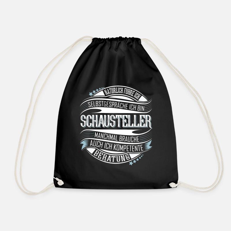 Schausteller - Turnbeutel - Schwarz