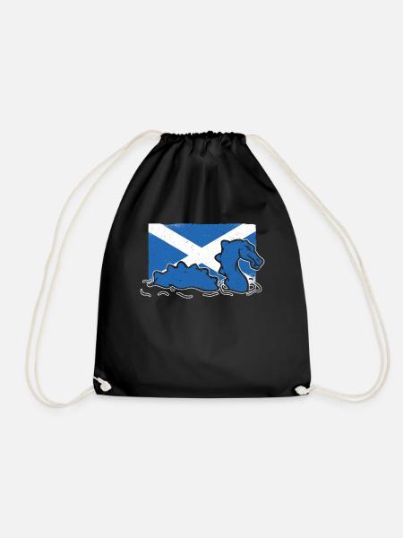 Loch Ness Nessie Monster Schottland - Turnbeutel - Schwarz