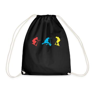 Trottinette - Sac de sport léger - noir - Devant