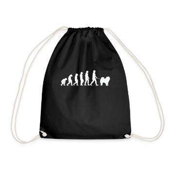 Chow Chow Evolution Chien Lion Chinois - Sac de sport léger - noir - Devant